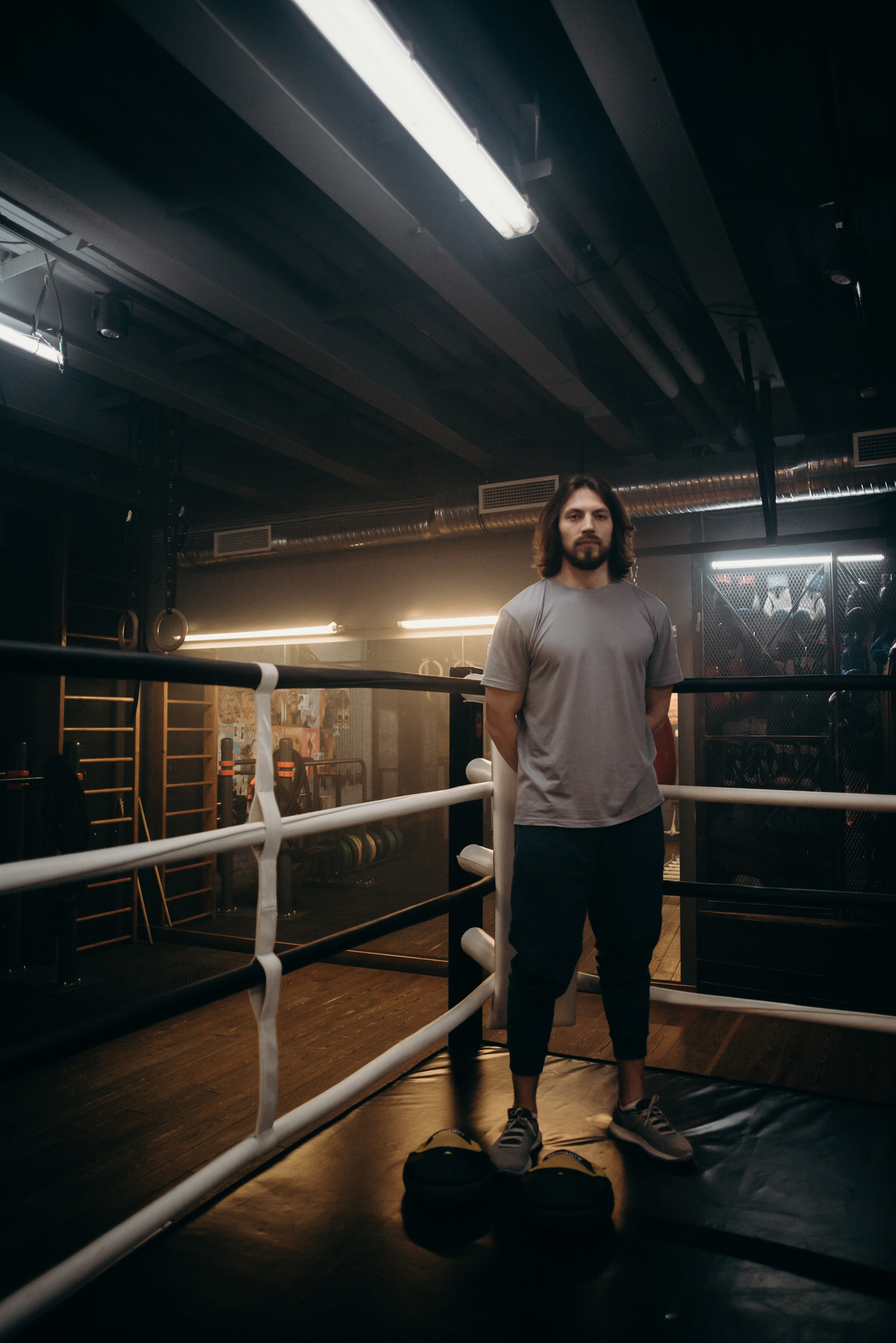 photo entraineur boxe junior
