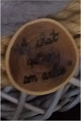 plaque en bois personnalisable avec le nom de votre chat